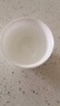 一品工坊骨瓷薄胎小茶杯陶瓷品茗杯潮州工夫茶杯茶具套装家用喝茶杯子 贵妃品杯4只 实拍图
