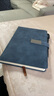 简勋（JIANXUN）本子笔记本子简约加厚皮面商务记事本工作会议日记学生可定制LOGO礼盒伴手礼 A5蓝色【单本款】 实拍图