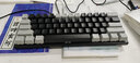 e元素Z11三模机械键盘 单色光键盘机械 61键有线机械键盘有线 拔插轴电竞键盘游戏 可换轴按键无冲 61键有线单色黑灰茶轴 实拍图