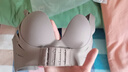 莫代尔前扣内衣女小胸聚拢不空杯胸罩收副乳防下垂显大提拉上托无痕文胸 咖色【前扣提拉聚拢】 70A B/32AB 实拍图