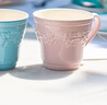 WEDGWOOD威基伍德 欢愉假日象牙白陶瓷马克情侣对杯 2个 送礼礼物 实拍图