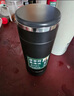 象印保温杯不锈钢茶水分离茶隔泡茶杯 家用办公便携防漏水杯JTE34-BA 实拍图