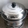 家爵士加厚不锈钢2层大号蒸锅双层二层汤锅30cm-40cm蒸馍锅蒸鱼锅电磁炉 特厚28CM(使用人數2-3人) 2层 28cm 拍下有 实拍图