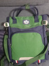 MDNG补课手提袋补习班小学生补习袋男儿童补课包女生补习手提袋斜挎包 斜挎款-邮绿色 实拍图