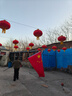 至禧嫁日大红灯笼灯装饰中秋国庆户外乔迁搬家走廊大门阳台春节过年定制 60#缎面直径40厘米 实拍图