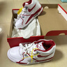 耐克NIKE男休闲鞋缓震AIR FLIGHT '89新年红运动鞋HM3467-100白40 实拍图