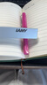 凌美（LAMY）钢笔签字笔 生日节日礼物学生成人练字文具 德国进口 狩猎系列墨水笔 粉色 EF0.5mm 实拍图