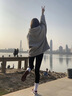 回力女鞋板鞋女2025夏季新款时尚韩版百搭学生休闲厚底皮面小白鞋子 酒红色 36 实拍图