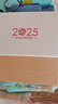 锦兔 2026年台历带周数韩式创意大气日历2026大格子极简约桌面摆件办公打卡计划表可定制做企业广告 牛皮纸架中号白色 实拍图
