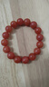 妍韵珠宝精品13-13.5mm保山南红玛瑙手串本命年蛇年转运护身水晶玛瑙手链 实拍图