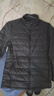 京东京造【air+零压羽绒】轻薄羽绒服男外套冬立领白鸭绒 曜石黑L 实拍图