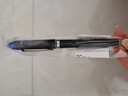 三菱（uni）UB-205高科技走珠笔直液式 0.5mm太空抗压签字笔学生考试水笔防漏墨 蓝色 1支装 实拍图