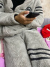姿妍梦睡衣男秋冬季珊瑚绒加厚加绒青少年可外穿保暖家居服男士休闲套装 3158#款 2XL 码 建议176-180cm/155-180斤 实拍图