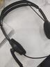 罗技（Logitech）H111有线耳机耳麦 多功能头戴式立体声台式电脑耳机教育办公培训网课耳麦带线3.5mm圆孔耳机单插孔 H111单插孔 实拍图
