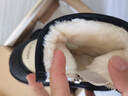 奇诺鼠【官方正品】儿童雪地靴男女童冬季防寒加绒加厚宝宝学步棉鞋保暖 卡其色 29 码(适合脚长17.7-18.2cm) 实拍图