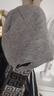 李宁（LI-NING）帽子男秋冬季保暖针织帽户外骑行防寒加厚百搭毛线帽护耳套头帽 实拍图