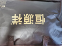 恒源祥中老年羊羔绒印花开衫保暖套装冬季防寒加绒加厚保暖内衣加大码 女款大红 XL (175) 实拍图