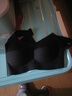 蕉内【刘浩存同款】空气杯300A无尺码女士粉底液内衣无痕无钢圈文胸罩 【背心】黑色 均码 实拍图