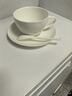 錦鳯锦凤骨瓷咖啡杯碟景德镇欧式简约咖啡套具矮 咖啡杯一杯一碟1勺 纯白月光杯碟 实拍图