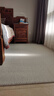 布迪思新西兰羊毛地毯客厅高端卧室简约奶油风纯色素色轻奢日式侘寂风 阿尔卑斯01 140*200cm【新西兰进口羊毛】 实拍图