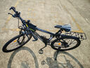ICOLOUR山地车自行车成人公路单车男变速双减震越野单车学生女青少年 旗舰版-辐条轮【黑白色】 26寸21速【身高：160-180cm】 实拍图