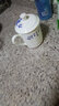 鹏博陶瓷景德镇陶瓷茶杯办公室杯会议室喝茶杯子水杯大容量泡茶杯可定制 水点桃花 实拍图
