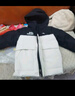 安踏儿童羽绒服男童装25年冬户外三防雪壳热返IV保暖防风加厚上衣外套 【热返IV雪壳】素卡其/梦幻黑-6 绒子含量85% 160 充绒量153g 实拍图