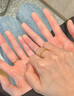 中国黄金（CHINA GOLD）古法素圈黄金戒指女足金情侣对戒三生三世指环520礼物送老婆女友 【古法】单戒 10号 0.5g 实拍图