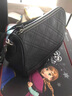 ANDSEEYOU女士包包女包时尚通勤菱格单肩包大容量头层牛皮百搭休闲斜挎包潮 黑色 实拍图