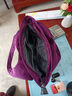 奈池特（NAICHITE）2025新款潮手提牛津布女布包休闲多兜大容量旅行包尼龙单肩 紫色 实拍图