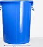 易逗垃圾桶大号加厚商用酒店户外厨房工业环卫大容量带盖无盖家用水桶 100L加厚蓝色无盖 实拍图