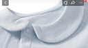 舒贝怡2件装婴儿衣服新生儿连体衣儿童哈衣宝宝纯棉爬爬服新春款蓝 80CM 实拍图