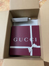 GUCCI古驰GG提花图案针织女士羊毛双面围巾 石墨色 均码 实拍图