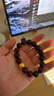 周六福（ZLF）  黄金转运珠男款足金六字真言小叶紫檀手串 定价 父亲节礼物 1.06g 实拍图