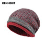 卡蒙（Kenmont）冬季女士毛线帽柔软保暖休闲百搭月子帽后托堆堆帽km-9066 实拍图