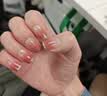 佰萃莱美甲贴片穿戴甲纯手工(法式豆沙渐变)假指甲果冻胶工具短中长学生 实拍图