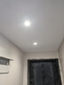 美的（Midea）led筒灯客厅吊顶天花灯过道嵌入式防眩高显天花板走廊过道筒灯T5 【压铸铝Ra95防眩】白-9W-暖白光 实拍图