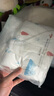 童泰新生婴儿衣服连体衣夹棉秋冬季0-6月初生宝宝纯棉加厚哈衣爬服 蓝色云朵 59cm (建议1-3个月身高55-60cm) 实拍图