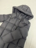 美力城暖天鹅泡芙羽绒服中长款女高端90鹅绒加厚外套保暖157 黑色 S （95-110斤） 实拍图
