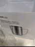 SIMELO咖啡杯拉花缸咖啡拉花杯304不锈钢奶泡杯600ML黑灰色旗舰版 实拍图