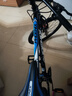 凤凰（Phoenix） 山地自行车成年人男士女士学生变速减震油刹线刹山地车自行车 黑蓝色辐条轮高碳钢车架 24寸（身高145-170左右） 24速数字指拨/默认线碟可改油碟 实拍图