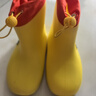 lemonkid儿童雨鞋男女童防滑鞋小童宝宝防水雨靴 雨天小黄鸭新款 200 实拍图