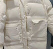 森马（Semir）90绒羽绒服女长款收腰显瘦冬季宽松连帽三防厚外套101724113055 实拍图