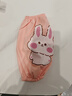 贝瑞加（Babyprints）儿童围裙宝宝罩衣小孩画画反穿衣防水防脏带袖套 粉小兔 实拍图