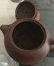 古往今来 宜兴原矿纯全紫砂壶名家手工泡茶壶家用功夫茶具套装 球孔西施壶 [升级卡盖]320ml·蜂巢出水 实拍图