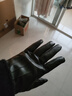 曼查斯特 山羊皮手套男单层冬季无内里单皮男士开车触屏真皮手套 黑色触屏(暖绒里) S 实拍图