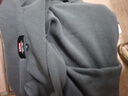 班尼路摇粒绒外套男款春秋季休闲潮牌男生开衫卫衣加绒加厚男士立领夹克 【摇粒绒】-中灰#纯色 2XL 【高密绒毛 温暖过冬】 实拍图