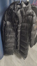 京东京造黑金鹅绒服羽绒服男女同款长款冬季情侣加厚外套男装衣服 黑色 S 实拍图