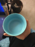 北欧创意陶瓷哑光汤碗沙拉碗 浓汤碗家用米饭碗法海钵餐具早餐碗 4.5寸碗-蓝色 实拍图