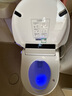 湯川秀樹遥控智能马桶盖小尺寸短小款全自动翻盖冲洗加热烘干小号坐便盖板 自动翻盖灌肠款（短款47CM） 实拍图